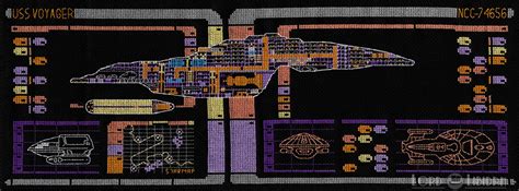 Voyager Spacecraft Blueprints