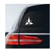 Car Stickers Klingon Empire Symbol Stickers Laptop On board - Temu