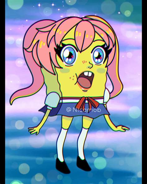 Spongebob In Anime