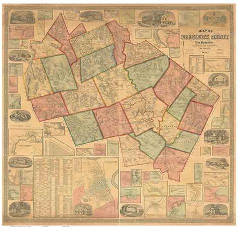 Old maps of Merrimack County, NH