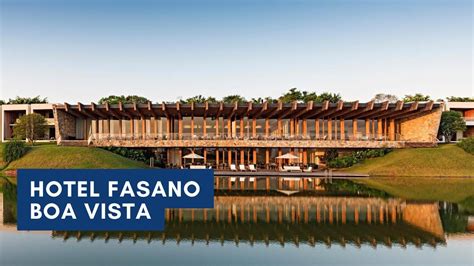 HOTEL FASANO BOA VISTA - SP - YouTube