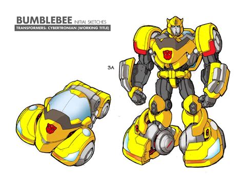 IDW Andrew Griffith Bumblebee And Starscream Concept Art - Transformers News - TFW2005