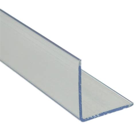 Clear PVC Corner protector, (L)1m (W)20mm | DIY at B&Q