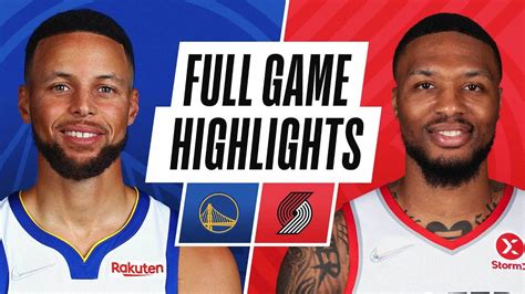 WARRIORS at TRAIL BLAZERS | NBA PRESEASON FULL GAME HIGHLIGHTS ...