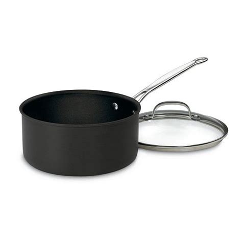 Cuisinart Chef's Classic Nonstick Hard-Anodized Stainless Steel 4-qt. Saucepan