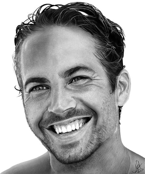 #portrait #paulwalker #portre #çizim #portreçizim Paul Walker Photos ...