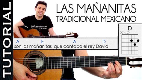 Como Tocar las Mañanitas Muy Fácil acordes RANCHERA GUITARRA principiantes Mariachi Chords ...