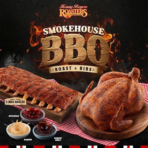 Kenny Rogers Launches Smokehouse BBQ Roast Chicken and Ribs