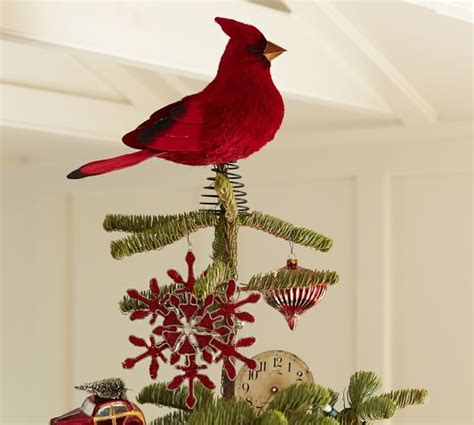 Cardinal Tree Topper | Pottery Barn