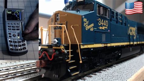 CSXT ET44AH GE Tier 4 GEVo CSX UP HO Scale Trains product demonstration | Ho scale trains, Train ...