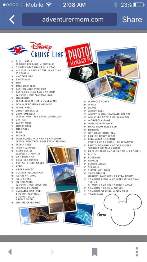 Dcl scavenger hunt | Disney cruise wedding, Cruise photos, Disney ...