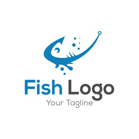 Fish Logo design vector template 21008482 Vector Art at Vecteezy