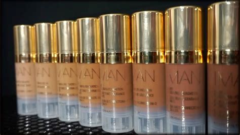 "NEW"IMAN Luxury Concealing Foundation COLLECTION ⎮First Impression & Wear Test - YouTube