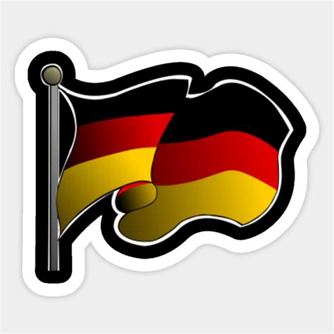 Flag - Germany - German Flag - Sticker | TeePublic