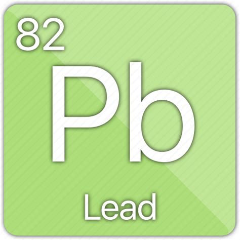 Atom, atomic, basic-metal, element, lead, pencil, periodic table icon