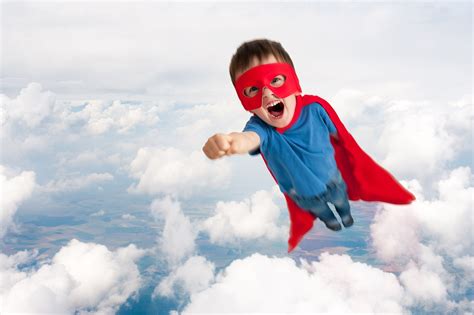 superhero child boy flying – Get Autism Active