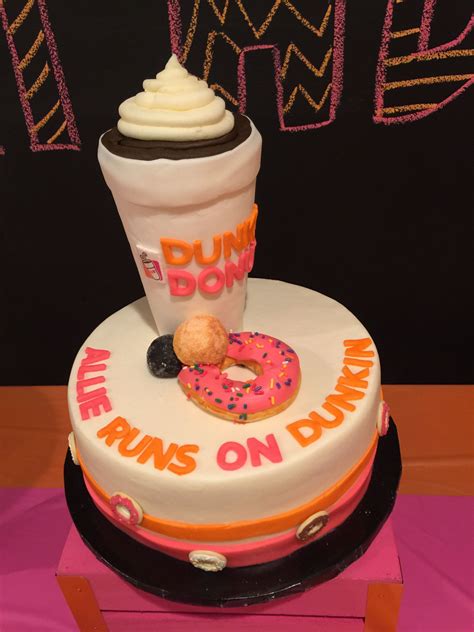 The Best Dunkin Donuts Birthday Cake - Home, Family, Style and Art Ideas