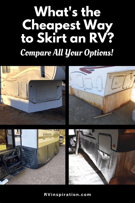 Best RV Skirting for Your Budget: 10 Ways to Skirt a Camper | Rv skirting, Diy rv, Diy travel ...