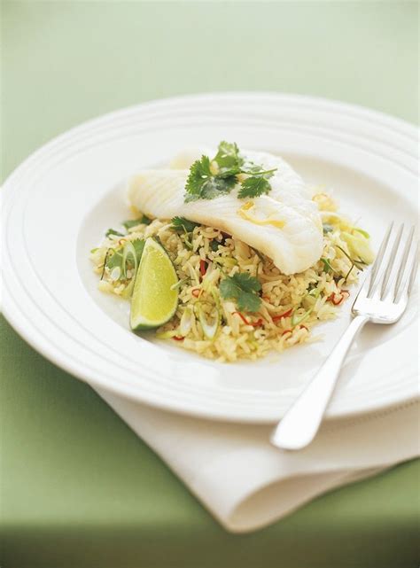 Steamed Fish with Rice recipe | Eat Smarter USA