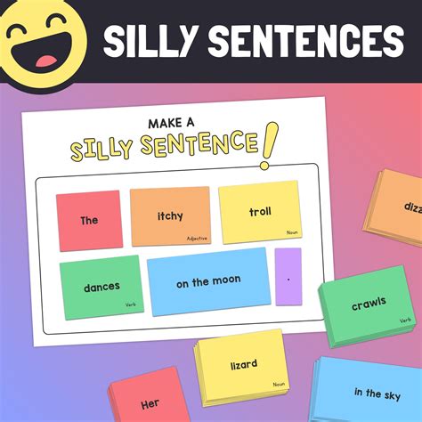 Silly Sentences Activity – That Little Robot