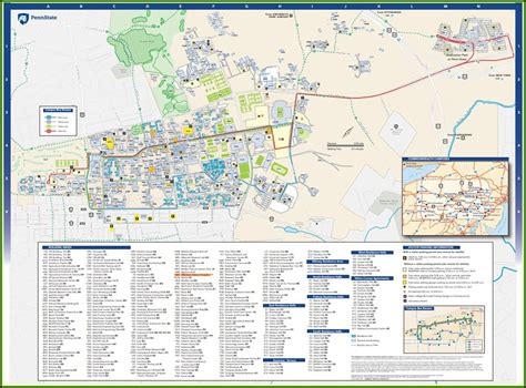 Penn State Altoona Campus Map Map : Resume Examples