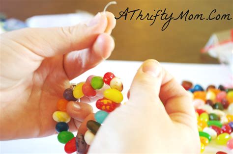 Jelly Bean Bracelet, Edible Crafts, Crafts For Kids3 - A Thrifty Mom - Recipes, Crafts, DIY and more