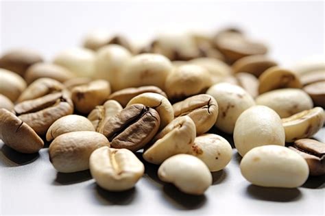 Premium AI Image | Coffee beans white