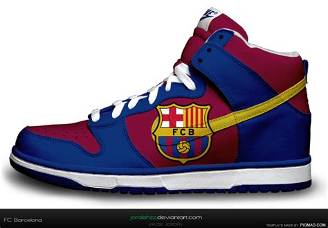 Nike Dunk - FC Barcelona computer designed by Jordehzz | Shoes ...