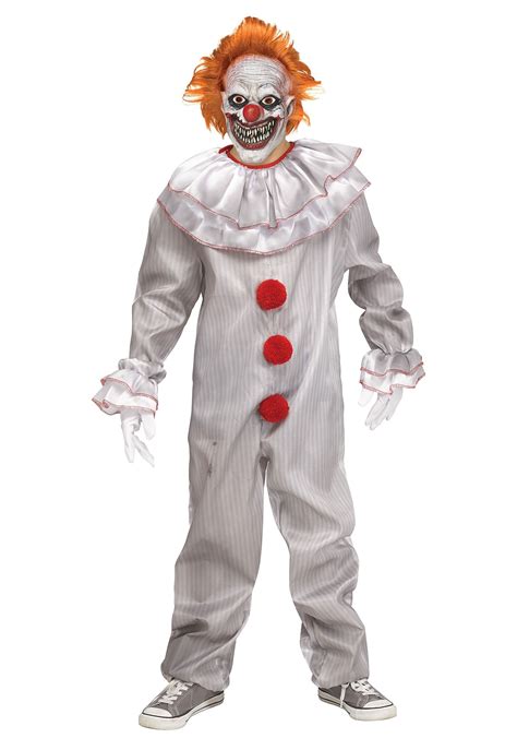 Carnevil Killer Clown Boy's Halloween Costume