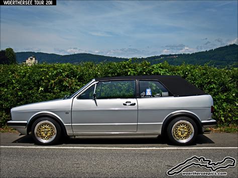 doctor-stance: “ Chop-top Cab anyone? This mk1 Golf Cabriolet is said to be from an 80’s tuner ...