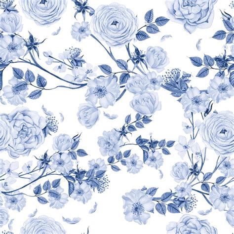 Premium Photo | Beautiful watercolor seamless pattern with rose hip ...