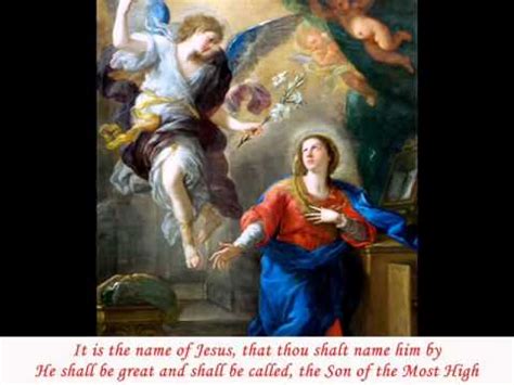 The Annunciation Rosary in Latin - YouTube