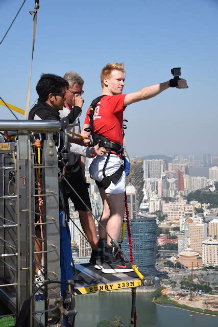 World's Highest Bungee Jump in Macau - 233 Meters