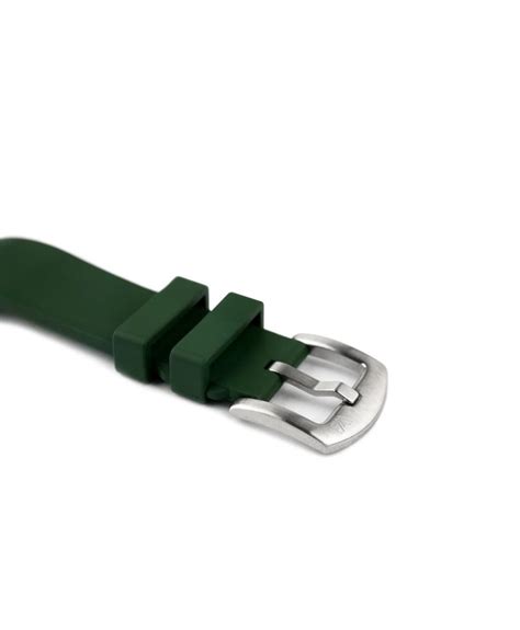 Classic Style Rubber Watch Strap Green WB Original - Watch Bands - WatchBandit