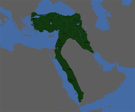 [OC] The Ottoman Empire at the start of WW1 [1200x1000] : MapPorn