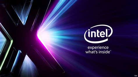 Intel Logo Wallpaper 4K