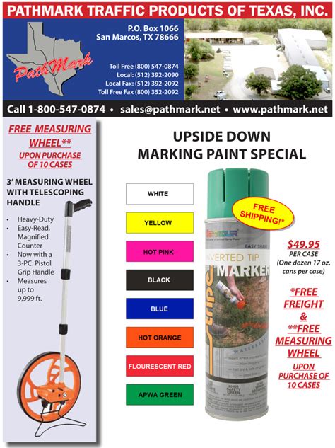 Traffic Marking Paint - Pathmark Traffic Products