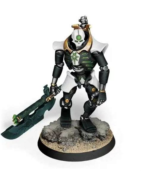 an action figure is shown with a green and white paint job on it's body