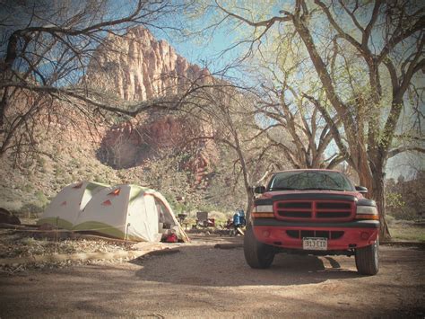 Flora Hiker: Tent camping @ Zion National Park