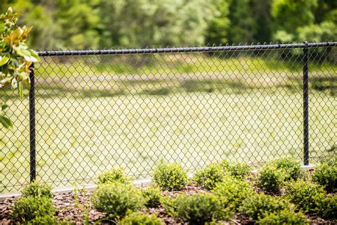 Chain Link Fence - Commercial Black Vinyl Coated | Superior Fence & Rail, Inc.