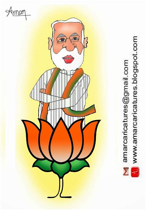 Amar Cartoonist : Narendra Modi Cartoon