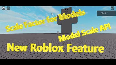 New Roblox Feature: Model Scale API (Scale Factor for Models) - YouTube