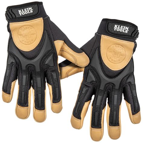 Leather Work Gloves, X-Large, Pair - 60189 | Klein Tools - For Professionals since 1857