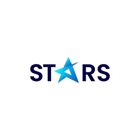 Premium Vector | Blue star logo design template