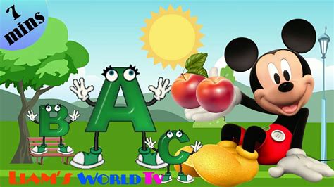 Mickey Mouse ABC song for children - YouTube