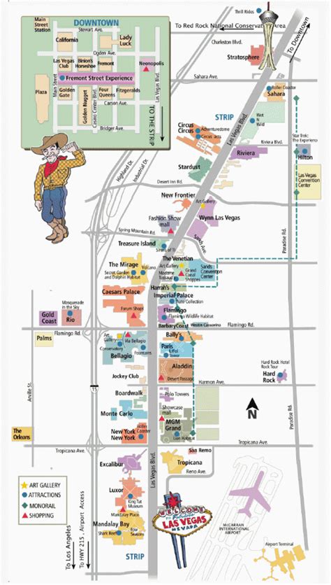 Map Of Las Vegas Strip Hotels Printable - Printable Maps