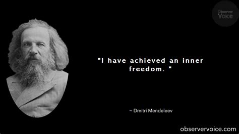 Dmitri Mendeleev Quotes - Observer Voice