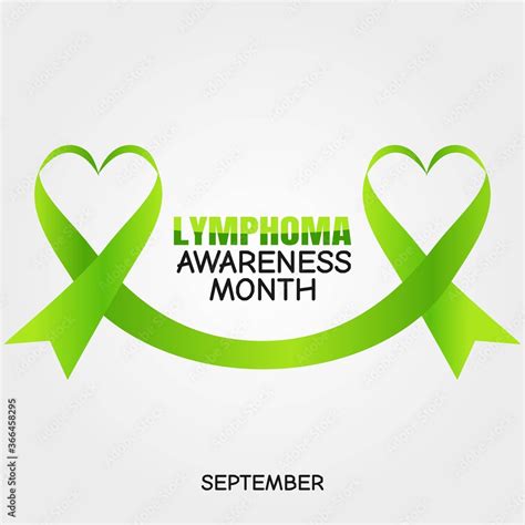 September is Lymphoma Awareness Month Vector Illustration Stock Vector ...