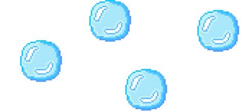 Water bubbles! | Pixel Art Maker