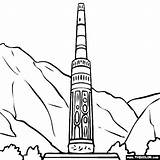 Minaret Coloring Pages sketch template